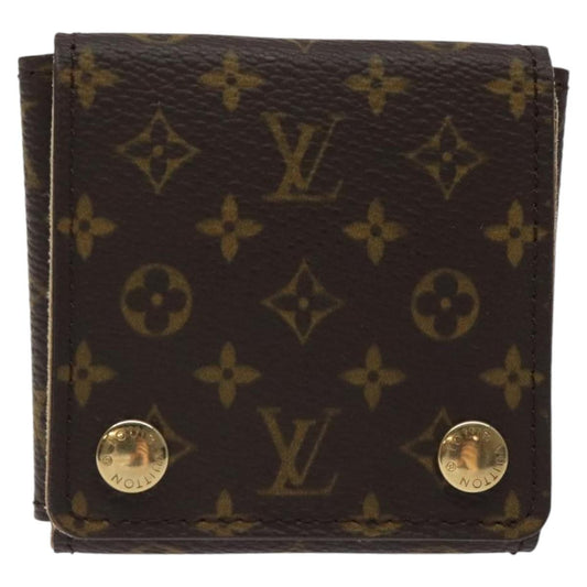 Louis Vuitton Boîte à bijoux Monogram Canvas, BROWN, CANVAS, Jewelry set