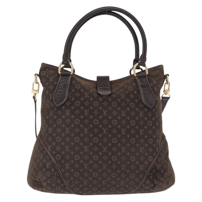 Louis Vuitton Elegie Handbag Monogram Idylle, BLACK, CANVAS, Handbag
