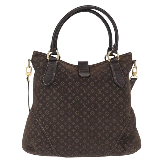 Louis Vuitton Elegie Handbag Monogram Idylle, BLACK, CANVAS, Handbag