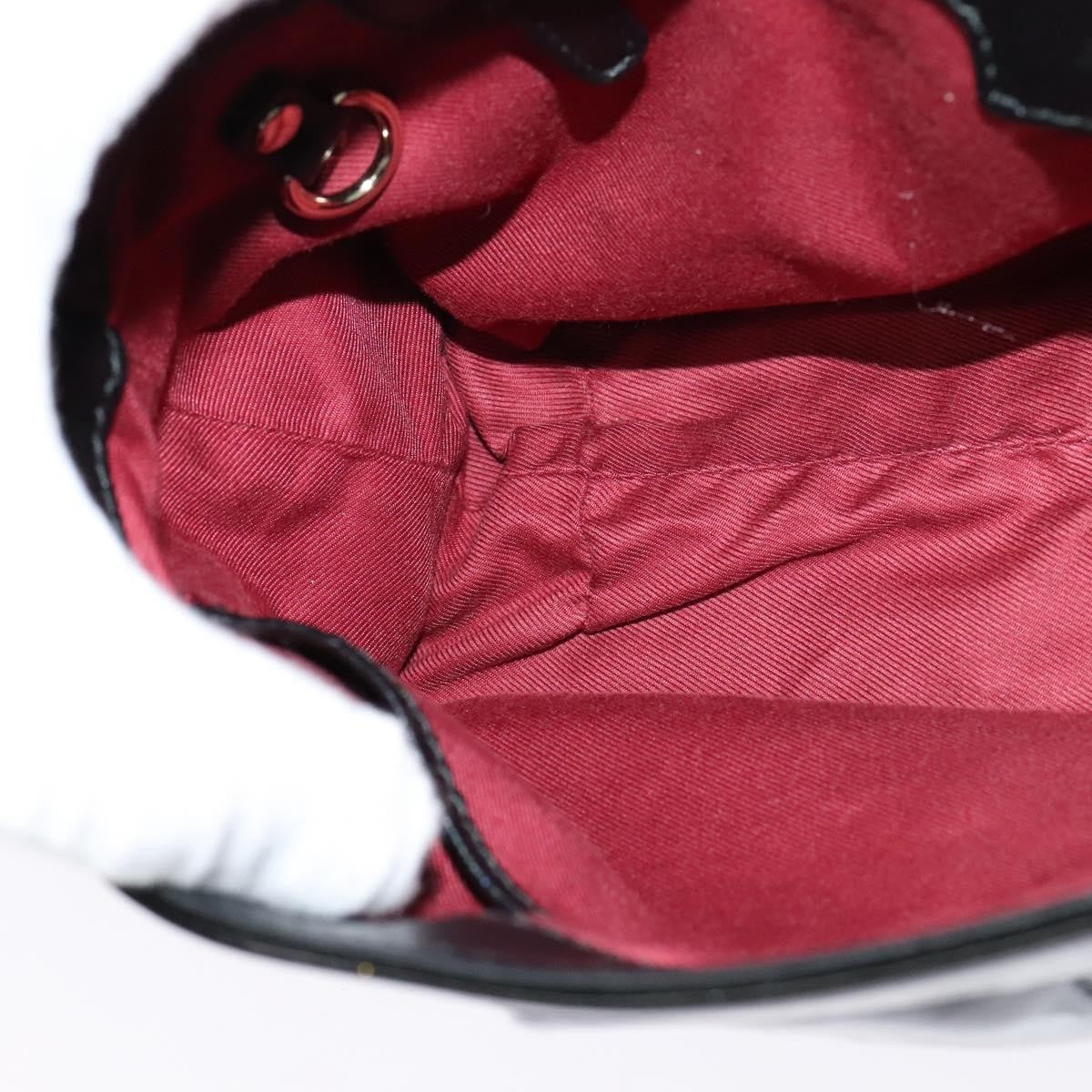 Bvlgari Chandra Flap Shoulder Bag Enamel, BLACK, PATENT_LEATHER, Shoulder bag