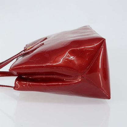 Louis Vuitton Wilshire Handbag Monogram Vernis, RED, PATENT_LEATHER, Handbag