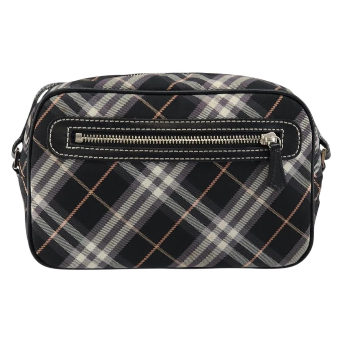 Burberry Nova Check Blue Label Nylon, BLACK, NYLON, Travel bag