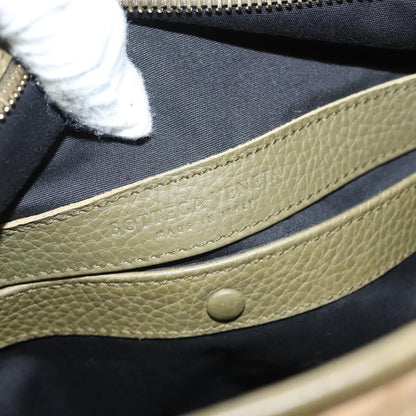 Bottega Veneta Vintage Shoulder Bag Canvas, BEIGE, CANVAS, Shoulder bag