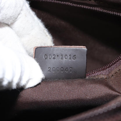 Gucci Bamboo tote bag Canvas, BROWN, CANVAS, Tote bag