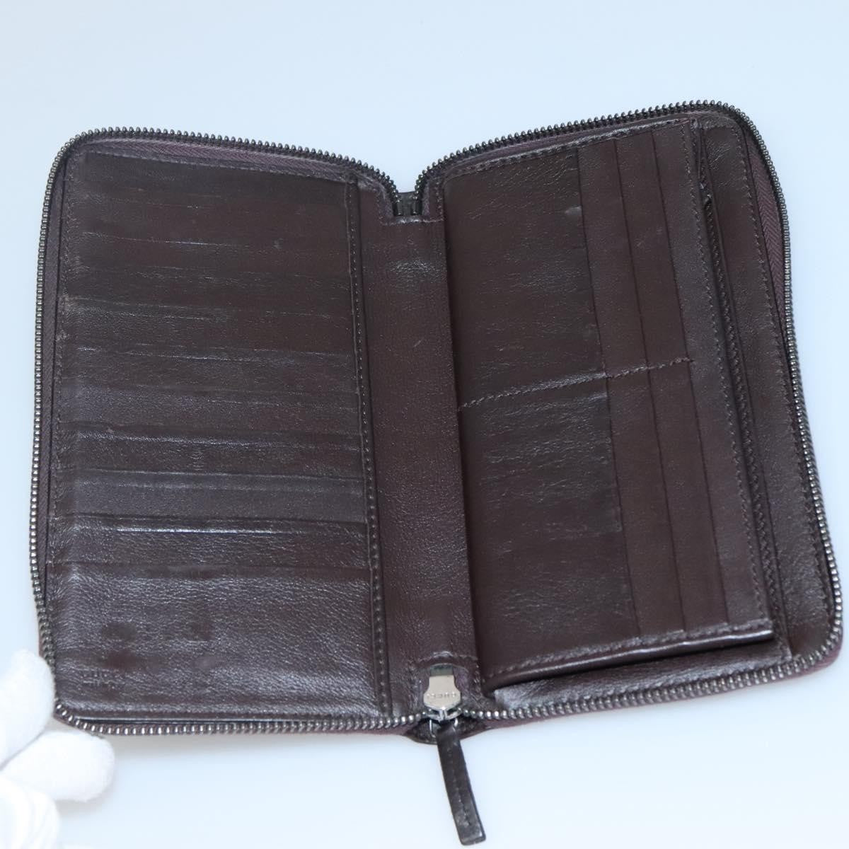 Gucci Guccissima Wallet Motif GG, BROWN, LEATHER, Wallets