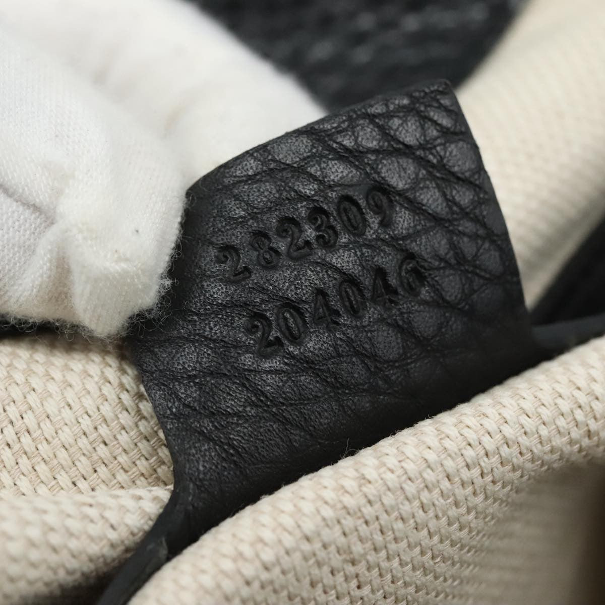 Gucci Soho Shoulder Bag Leather, BLACK, LEATHER, Handbag