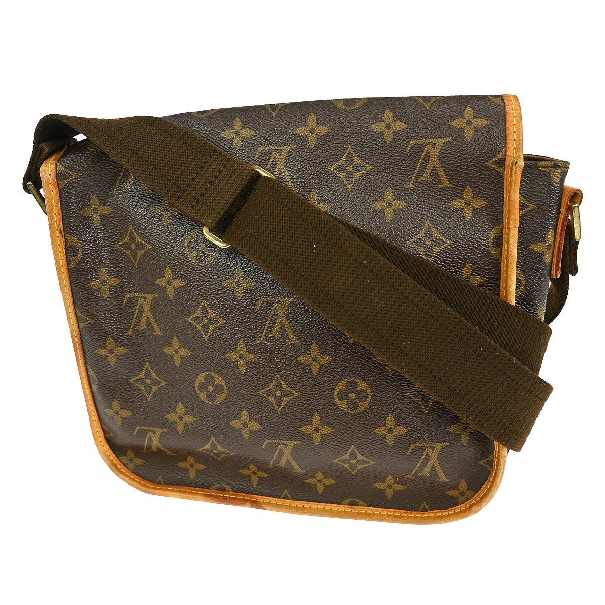 Louis Vuitton Bosphore Messenger Bag Monogram Canvas, BROWN, CANVAS, Shoulder bag