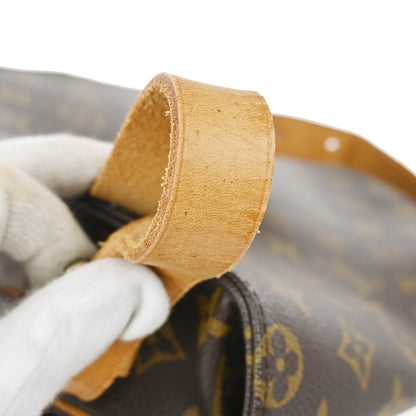 Louis Vuitton Cartouchiere Handbag Monogram Canvas, BROWN, LEATHER, Shoulder bag