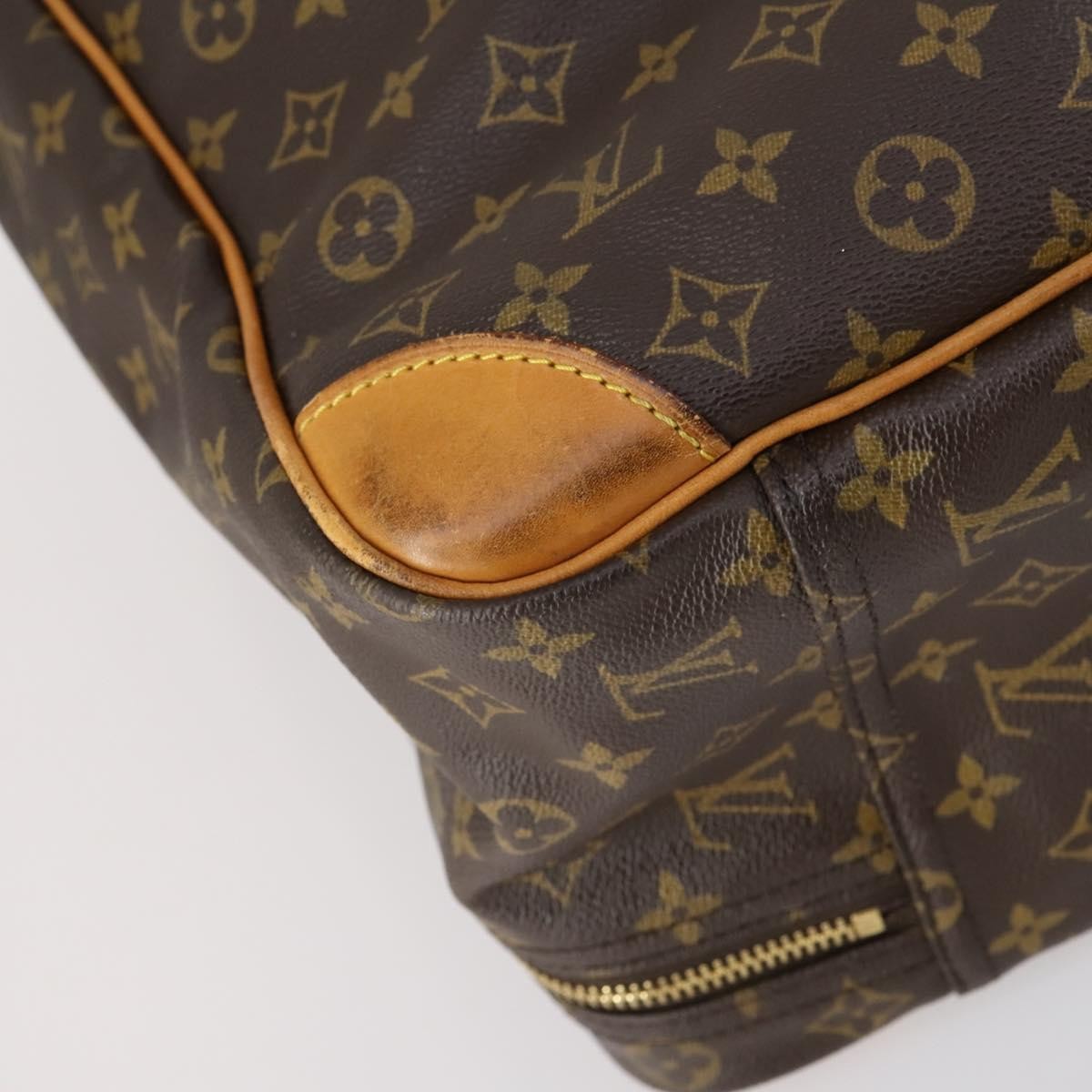 Louis Vuitton Sirius Handbag Monogram Canvas, BROWN, CANVAS, Travel bag