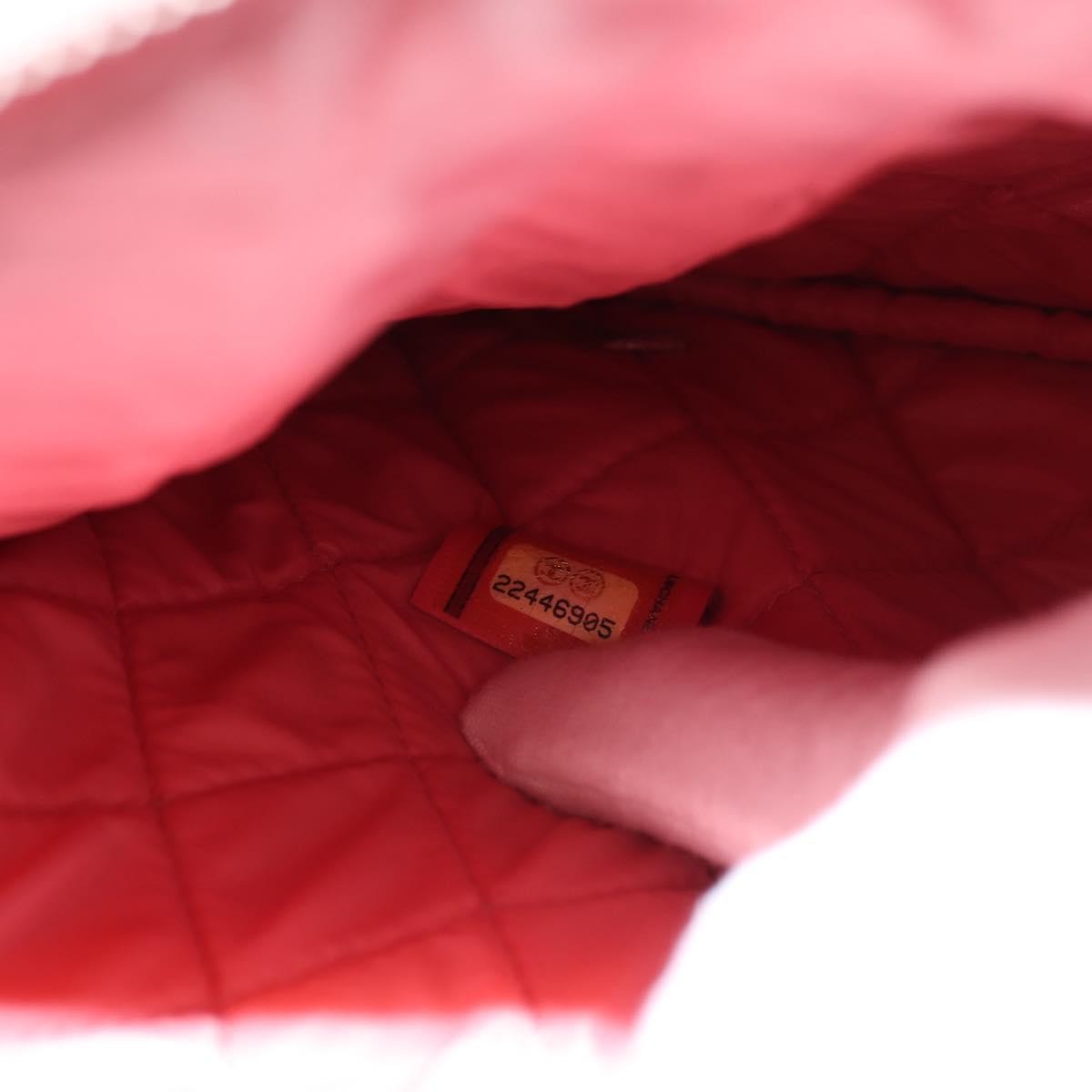 Chanel O Case Clutch Quilted Lambskin, PINK, LEATHER, Clutche & pouche