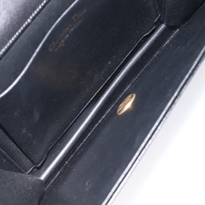 Christian Dior Flap chain Shoulder bag Leather, BLACK, LEATHER, Shoulder bag