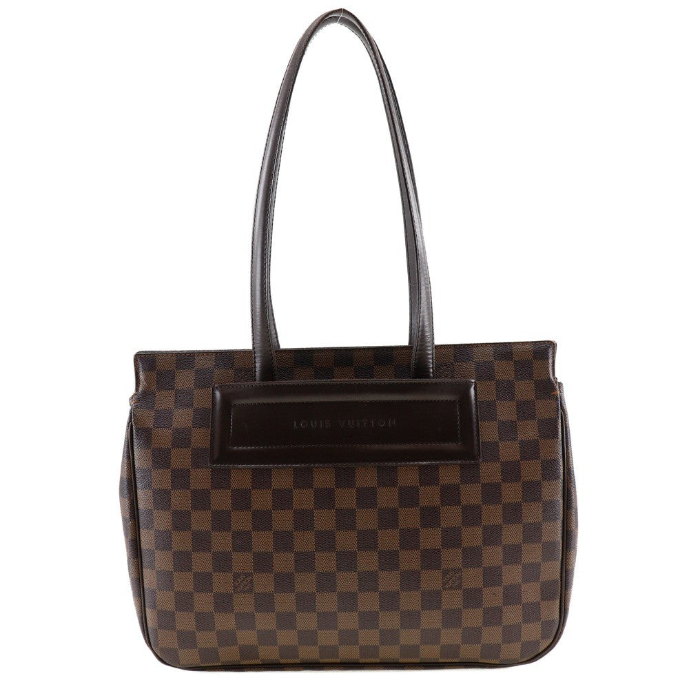Louis Vuitton Parioli Handbag Damier, BROWN, CANVAS, Tote bag