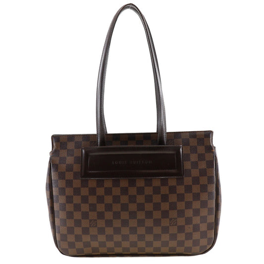 Louis Vuitton Parioli Handbag Damier, BROWN, CANVAS, Tote bag