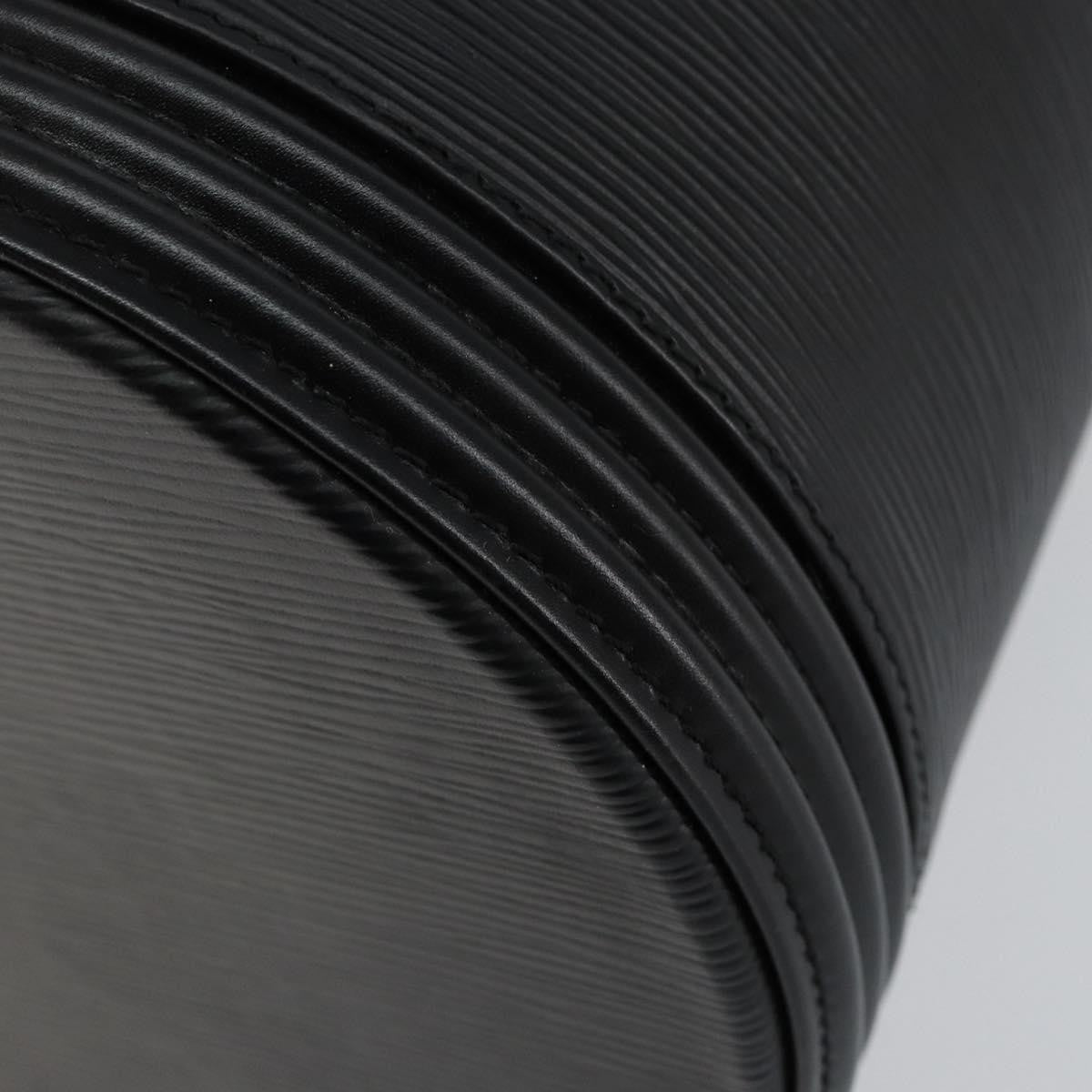 Louis Vuitton Cannes Handbag Epi Leather, BLACK, LEATHER, Handbag