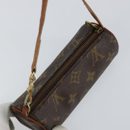 Louis Vuitton Papillon Pochette Monogram Canvas, BROWN, CANVAS, Clutche & pouche