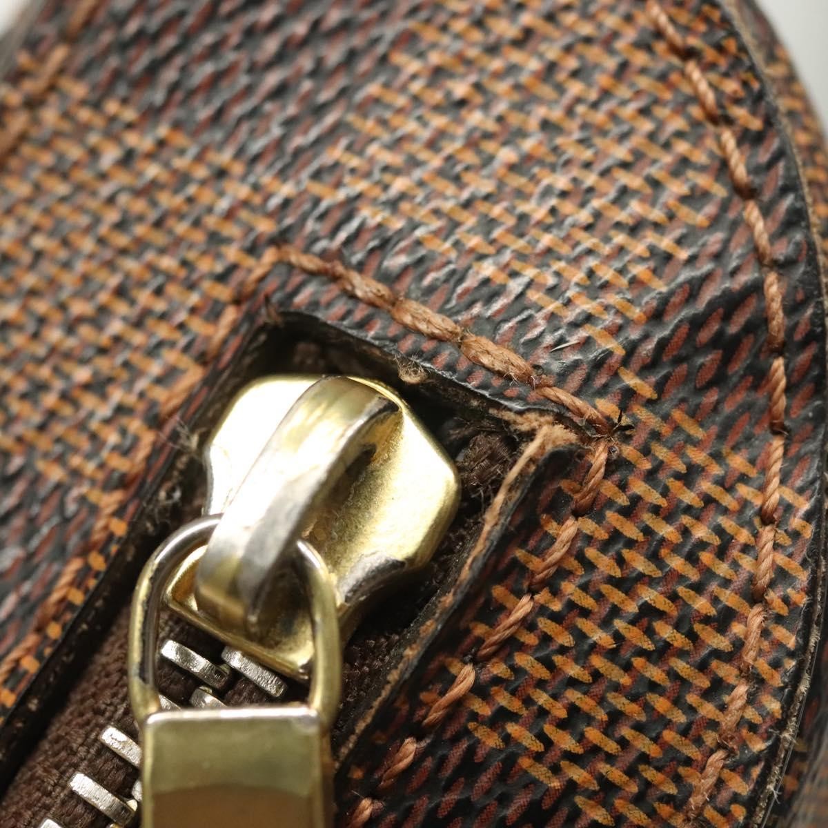 Louis Vuitton Geronimos Waist Bag Damier, BROWN, CANVAS, Shoulder bag