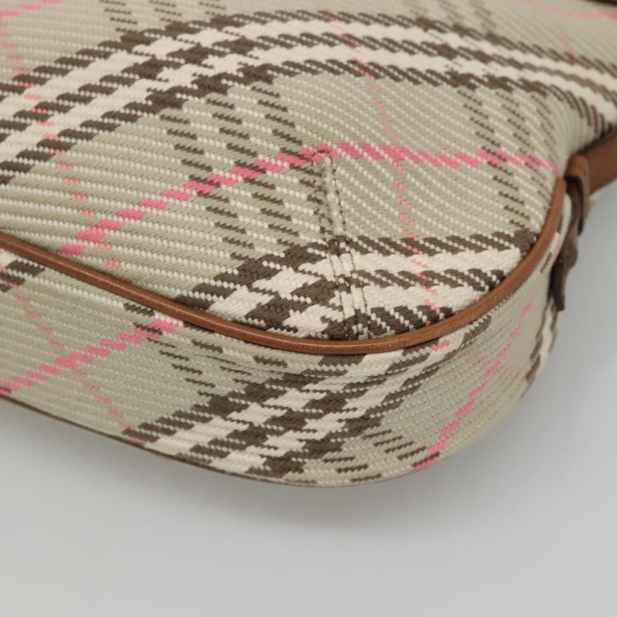 Burberry Nova check Shoulder bag Canvas, BEIGE, CANVAS, Shoulder bag
