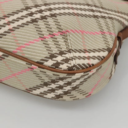 Burberry Nova check Shoulder bag Canvas, BEIGE, CANVAS, Shoulder bag