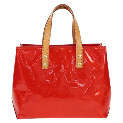 Louis Vuitton Reade Handbag Monogram Vernis, RED, PATENT_LEATHER, Handbag