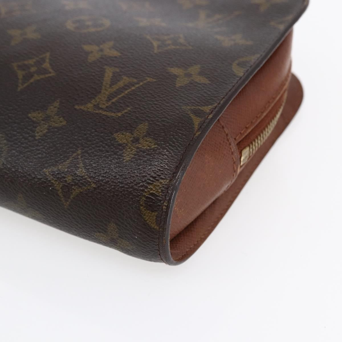 Louis Vuitton Pochette Orsay Monogram Canvas, BROWN, CANVAS, Clutche & pouche