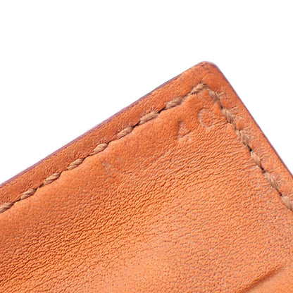 Hermes Collier de Chien Bracelet Leather, Orange, Leather, Bracelet