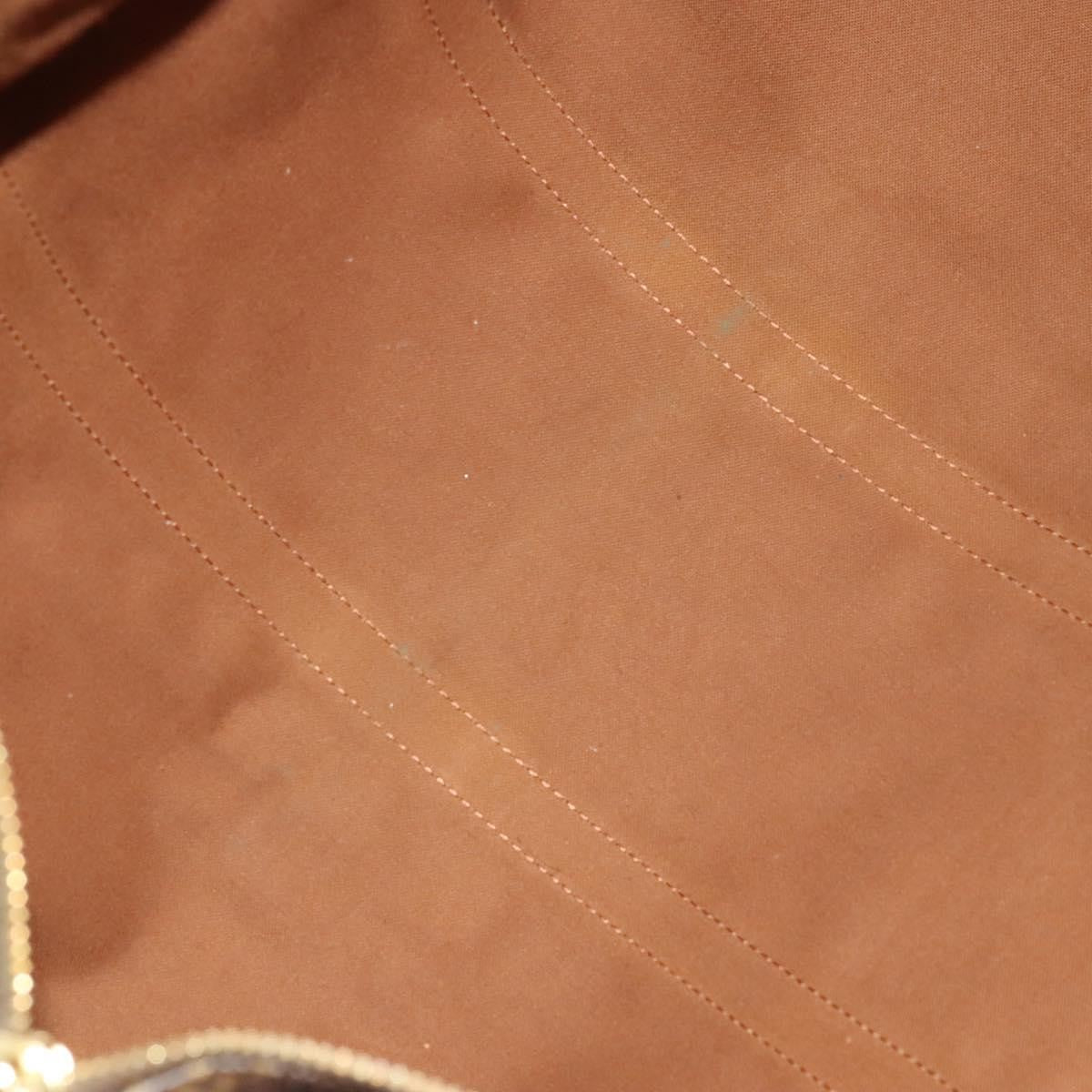 Louis Vuitton Keepall Bag Monogram Canvas, BROWN, CANVAS, Travel bag