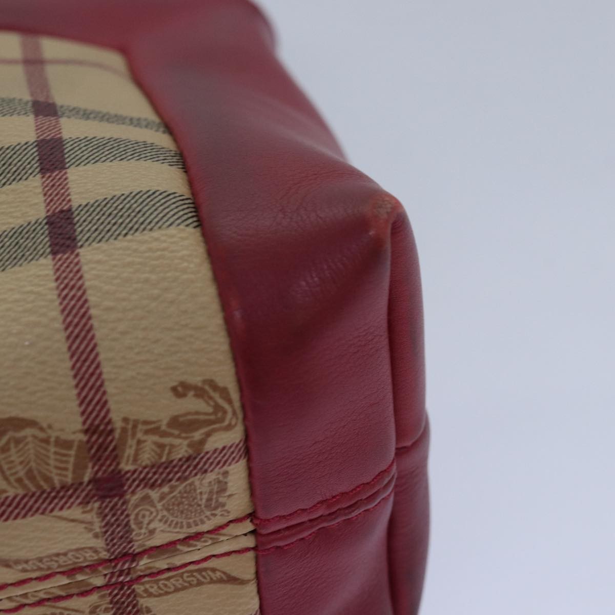 Burberry Nova check Shoulder bag Canvas, BEIGE, CANVAS, Shoulder bag