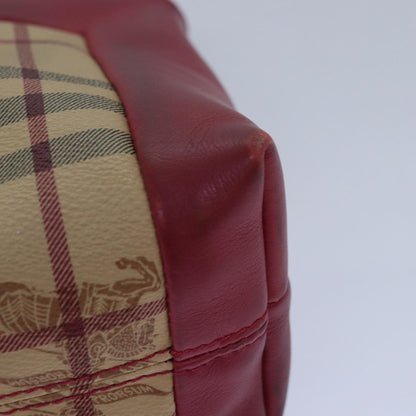 Burberry Nova check Shoulder bag Canvas, BEIGE, CANVAS, Shoulder bag