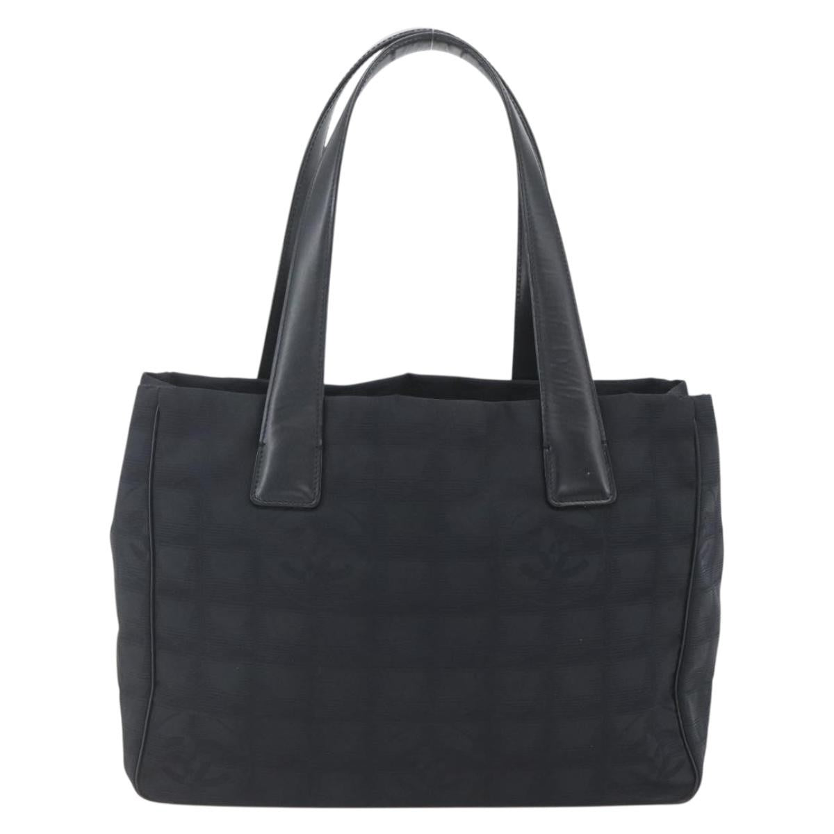 Chanel Travel Line Tote Nylon, Black, Nylon, Tote Bag