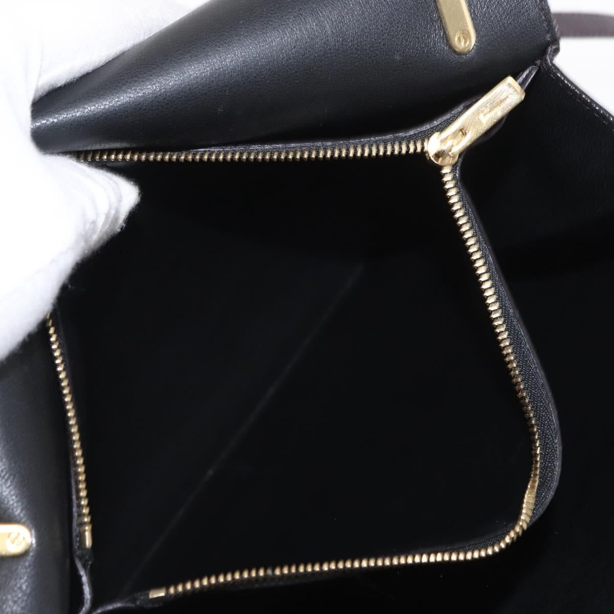 Salvatore Ferragamo Gancini Shoulder Bag Leather, PURPLE, LEATHER, Shoulder bag