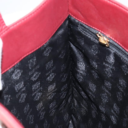 Loewe Anagram Tote Suede, RED, SUEDE, Tote bag