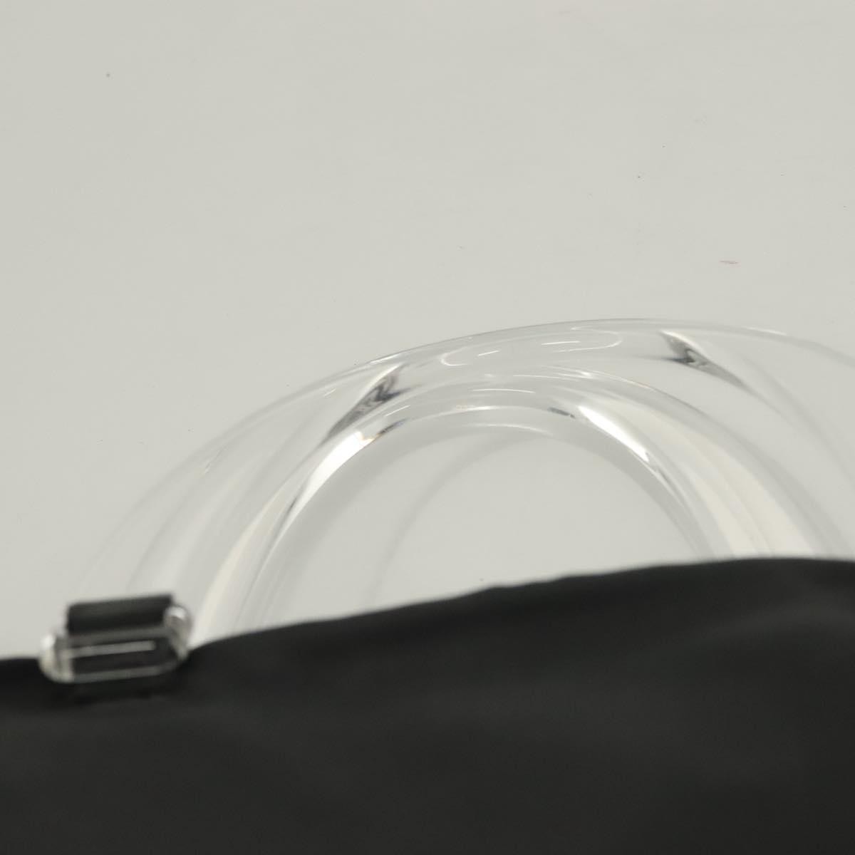 Prada Logo Flat Tote Bag. Nylon Tessuto, BLACK, NYLON, Handbag