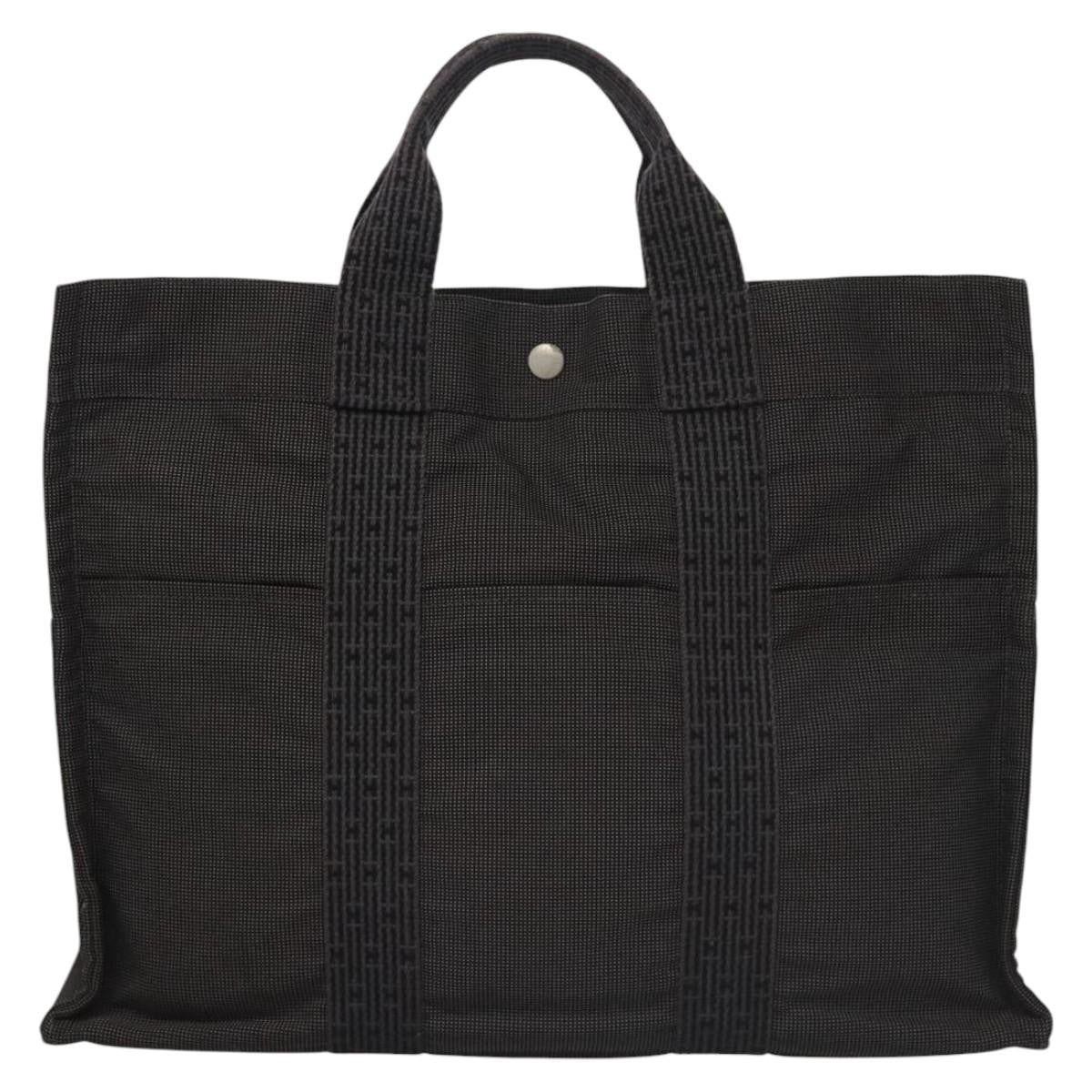 Hermes Fourre-tout Herline Fourre-tout Herline, GRAY, CANVAS, Tote bag