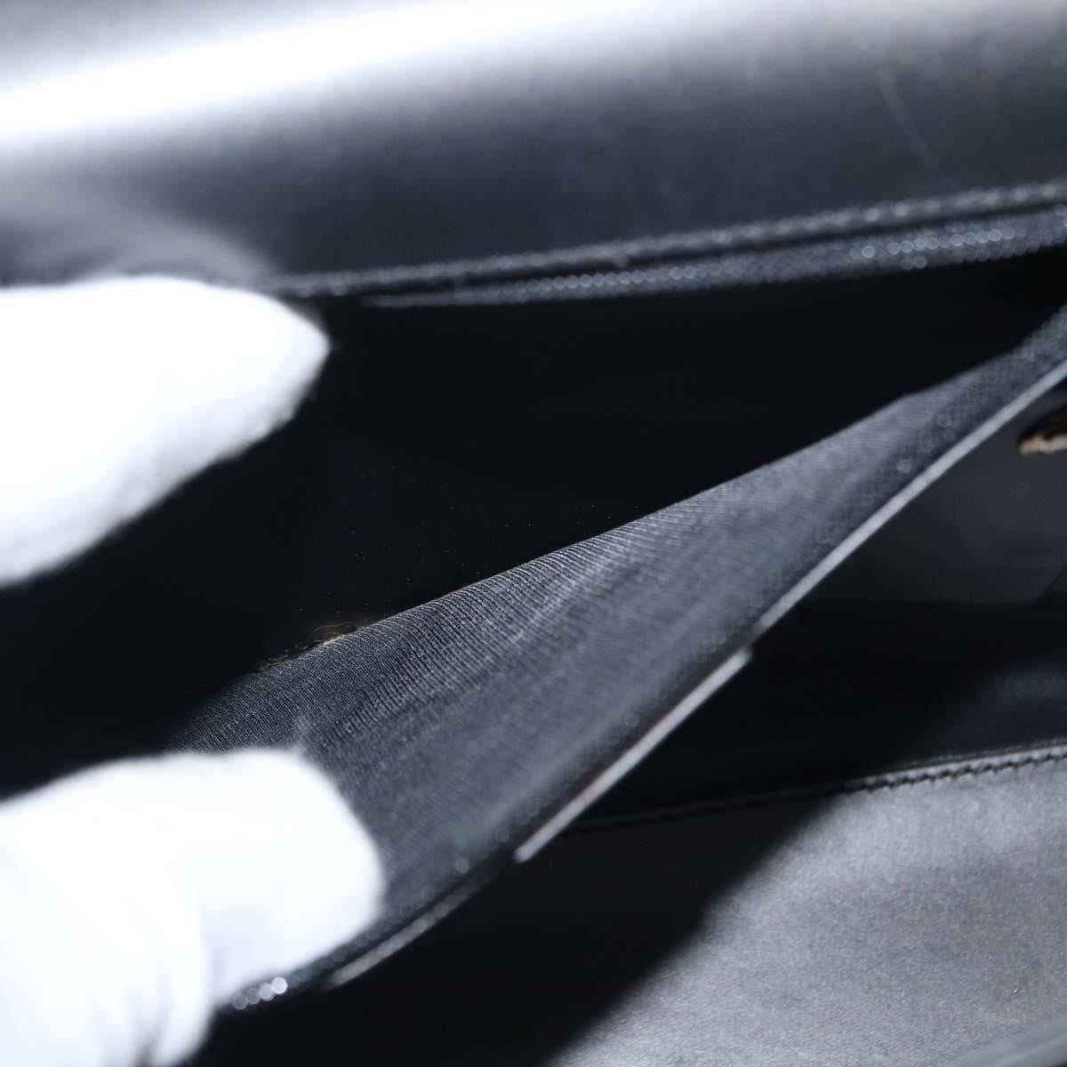 Gucci Vintage Shoulder Bag Leather, BLACK, LEATHER, Shoulder bag