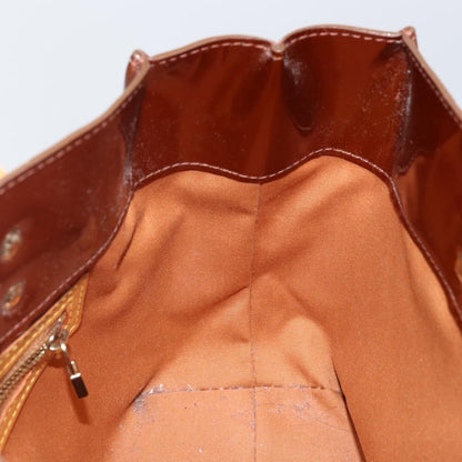 Louis Vuitton Reade Handbag Monogram Vernis, BROWN, PATENT_LEATHER, Handbag