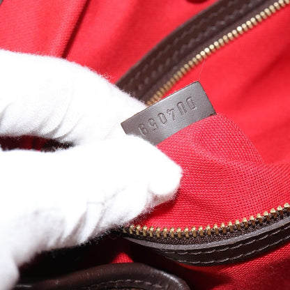 Louis Vuitton Batignolles Handbag Damier, BROWN, CANVAS, Tote bag