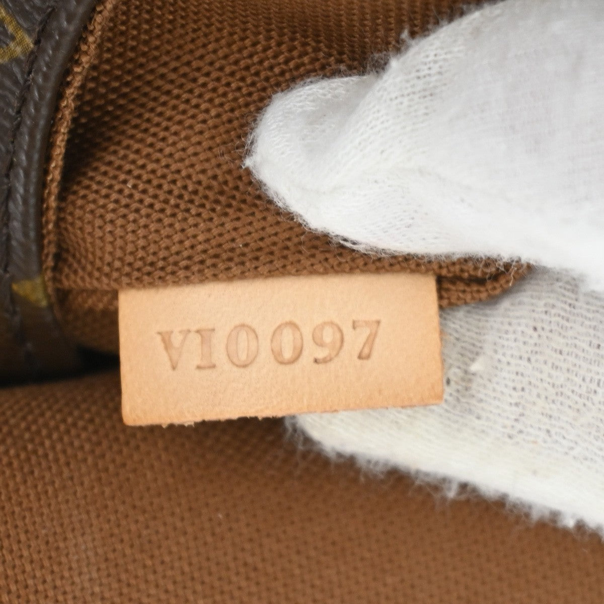 Louis Vuitton Tulum Handbag Monogram Canvas, BROWN, CANVAS, Shoulder bag