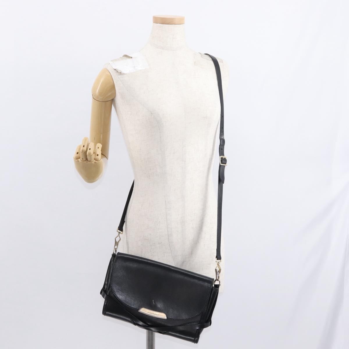 Burberry Bridle Abbott Crossbody Bag Leather, BLACK, LEATHER, Shoulder bag