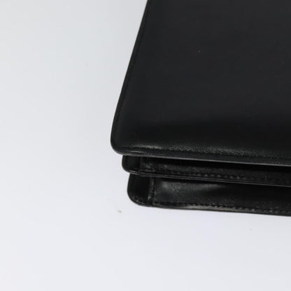 Bally Vintage Handbag Leather, BLACK, LEATHER, Handbag