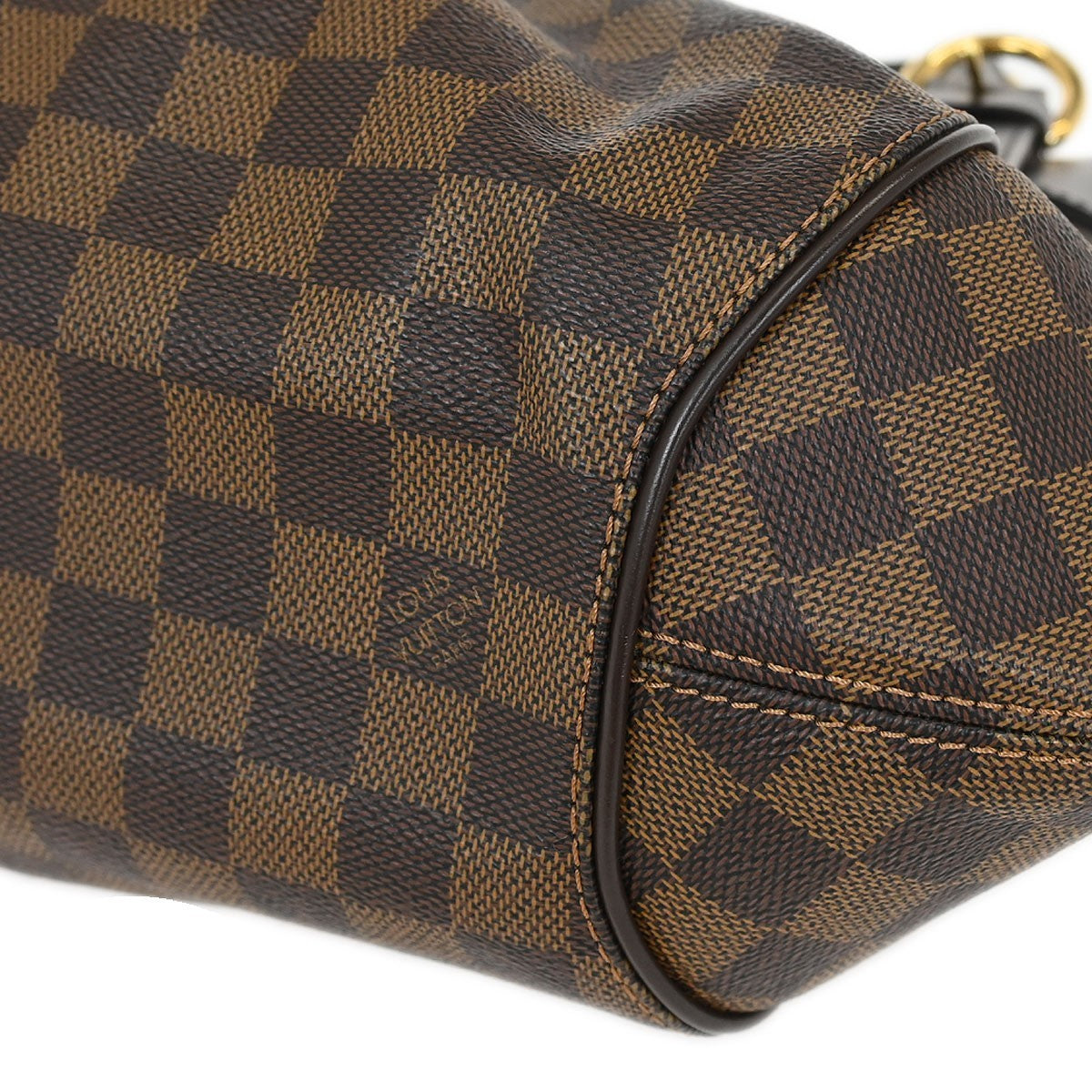 Louis Vuitton Sistina Handbag Damier, BROWN, CANVAS, Handbag