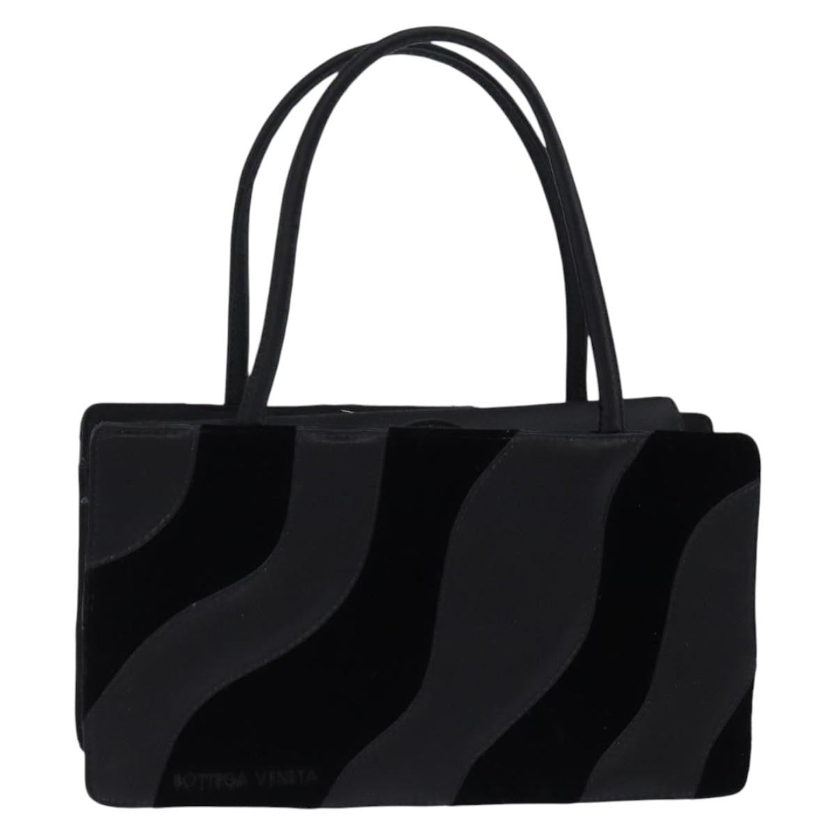 Bottega Veneta Vintage handbag Velvet, BLACK, VELVET, Handbag