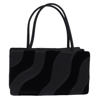 Bottega Veneta Vintage handbag Velvet, BLACK, VELVET, Handbag