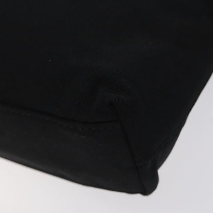 Salvatore Ferragamo Shoulder Bag Canvas, BLACK, CANVAS, Shoulder bag