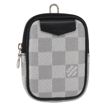 Louis Vuitton Modular Pouch Limited Edition Damier Graphite 3D, GRAY, CANVAS, Clutche & pouche