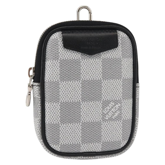 Louis Vuitton Modular Pouch Limited Edition Damier Graphite 3D, GRAY, CANVAS, Clutche & pouche
