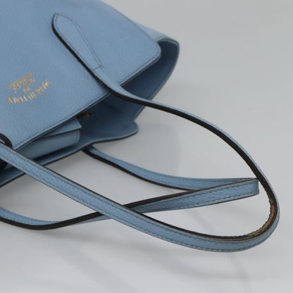Gucci Swing Tote Leather, BLUE, LEATHER, Tote bag