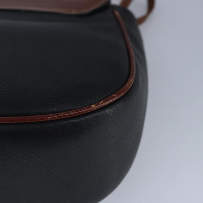 Bally Vintage Shoulder Bag Leather, Brown, Leather, Shoulder Bag