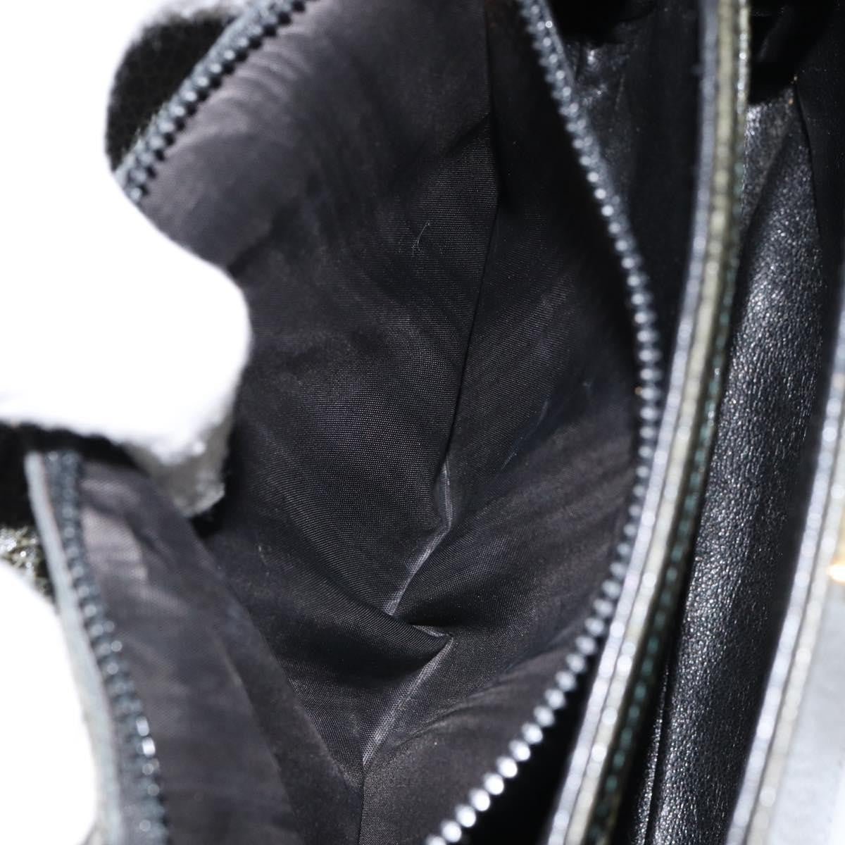 Bally Vintage Handbag Leather, KHAKI, LEATHER, Handbag