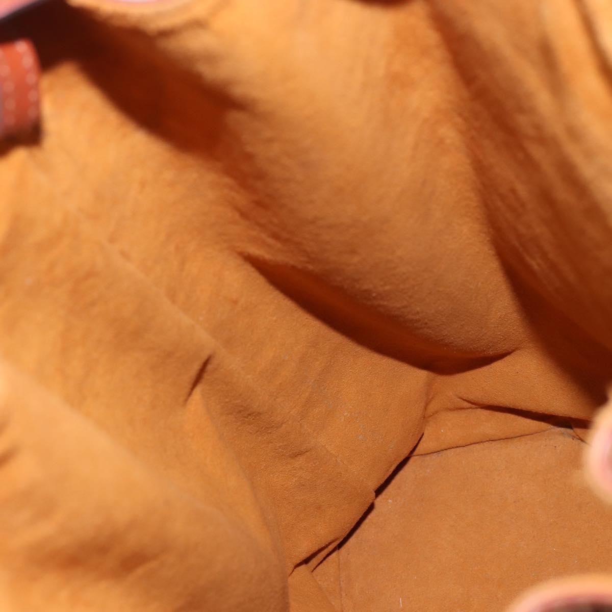 Louis Vuitton Vintage Sac d'Epaule Handbag Epi Leather, BROWN, LEATHER, Shoulder bag