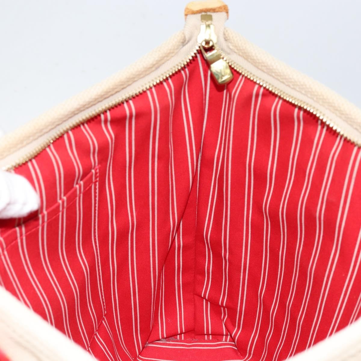 Louis Vuitton Antigua Tote Canvas, BEIGE, CANVAS, Tote bag